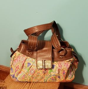 Chaps Paisley Handbag
